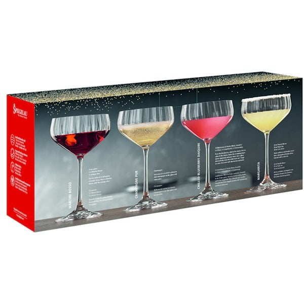 LifeStyle coupe champagneglas 4 st.