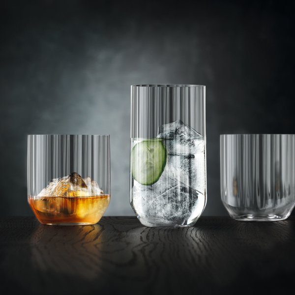 Linear longdrinkglass 4-pakning