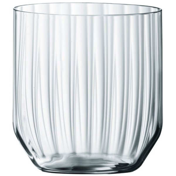 Linear Whisky Tumbler glass 4-pakning