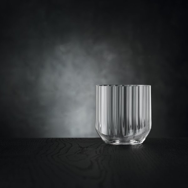 Linear Whisky Tumbler glass 4-pakning