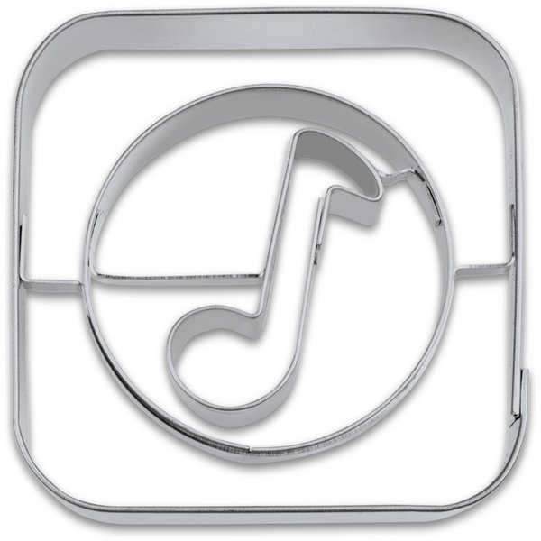 Kakform Utstickare App Musik