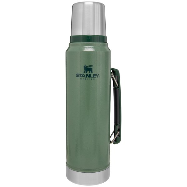 Classic Vacuum termoflaske, 1 liter, hammertone green