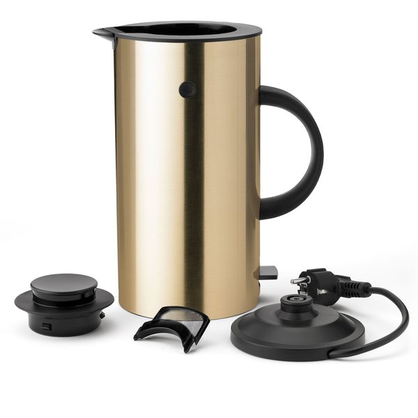 EM77 vannkoker 1,5 liter, brushed brass