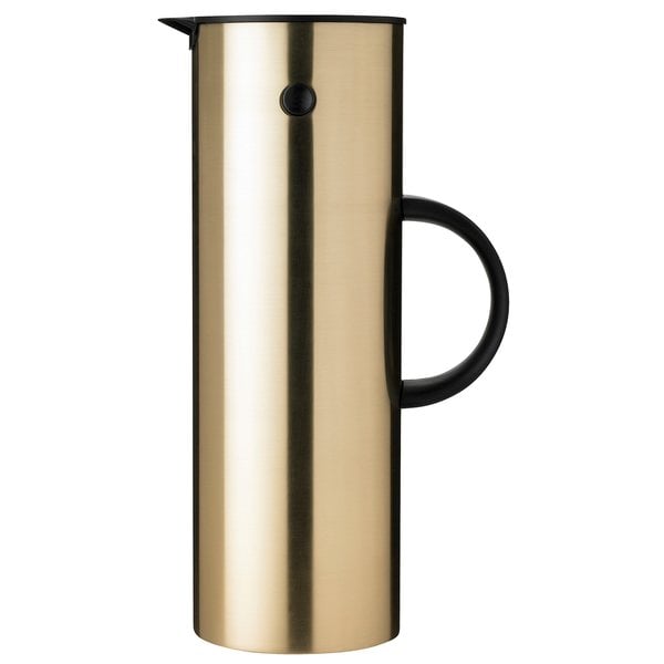 EM77 termokanne, 1 liter, brushed brass