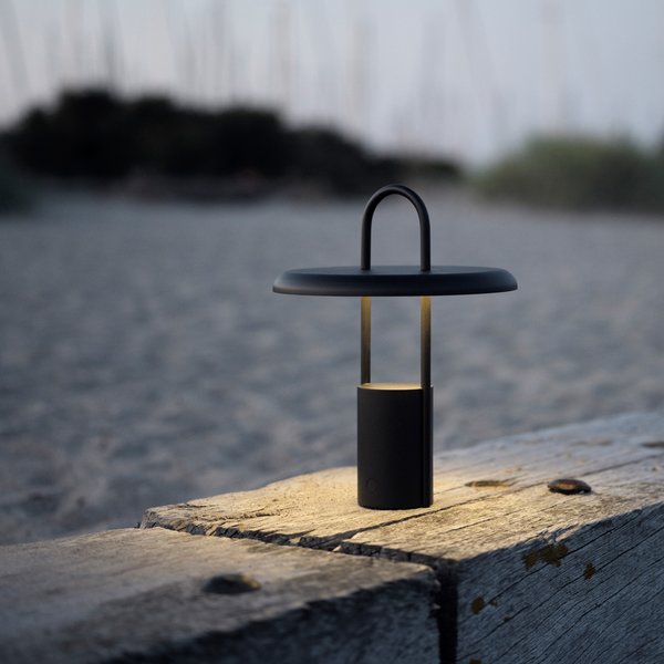 Pier LED-lampe, svart