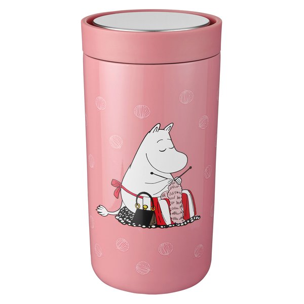 To Go Click termokopp 0,2 liter, moomin knitting