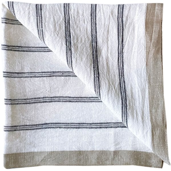 Maya serviett 50x50 cm, navy stripe