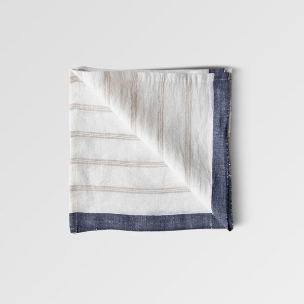 Maya serviett 50x50 cm, navy stripe