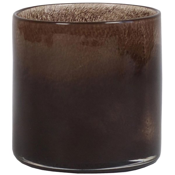 Lyric ljuslykta, dark brown, small