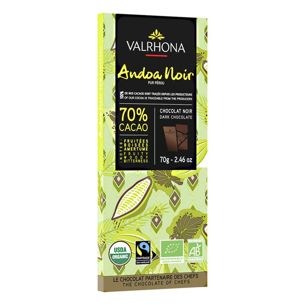 Andoa 70% Sjokolade, 70 g