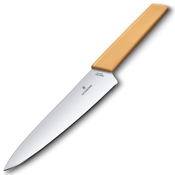 Swiss Modern kockkniv 19 cm, honung