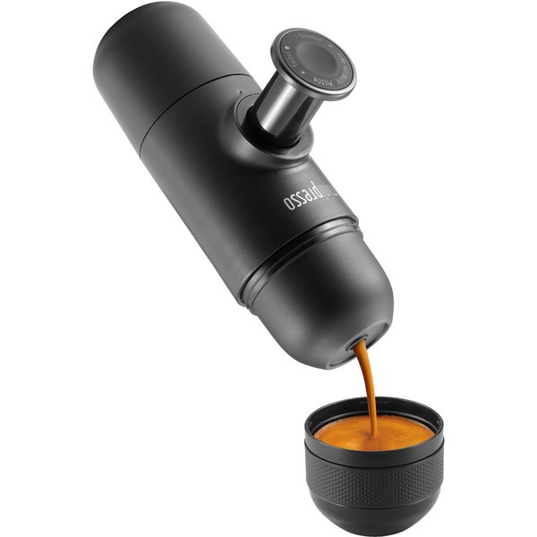 Minipresso NS -espressokeitin, harmaa + Nespresso Adapter