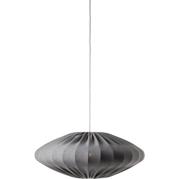 Ellipse taklampe, 65 cm, grå