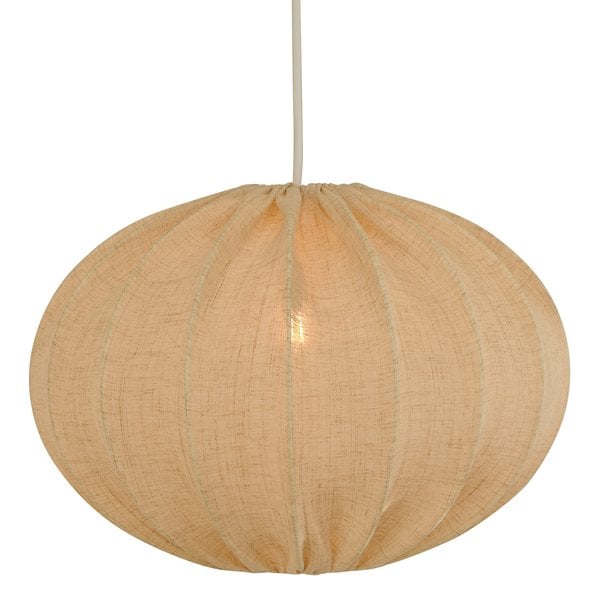 Boll 40 taklampe lin, natur