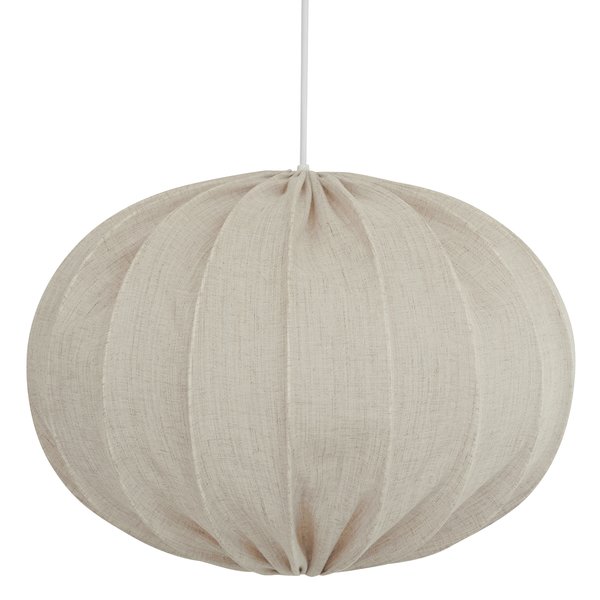 Boll 65 taklampe lin, natur