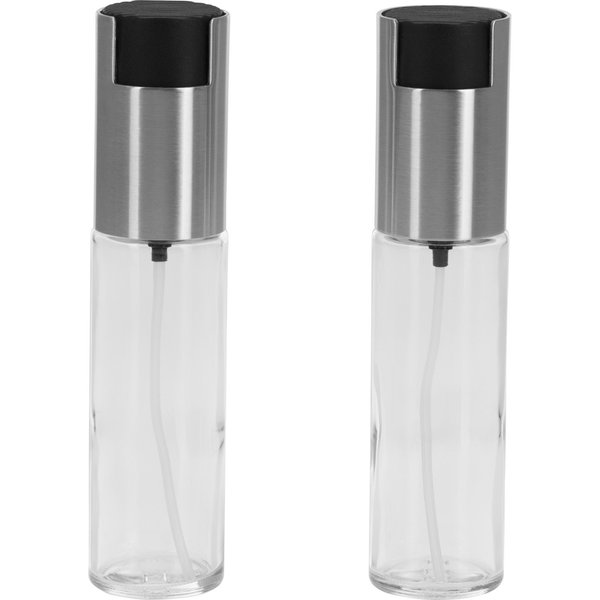 Sprayflaske for olje/eddik, 2-pakning