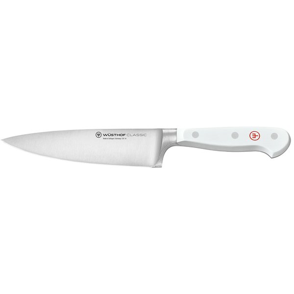 Classic hvit kokkekniv 16 cm.