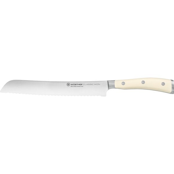 Classic Ikon brødkniv hvid 20 cm. 