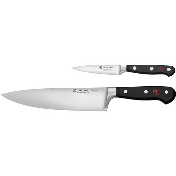 Classic Knivsett 2 deler, Kokkekniv + Skrellekniv