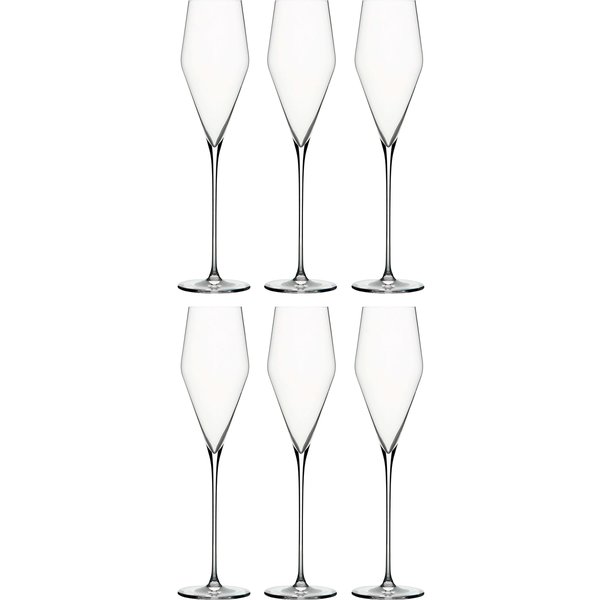 Champagneglas 220 ml. 6 stk.