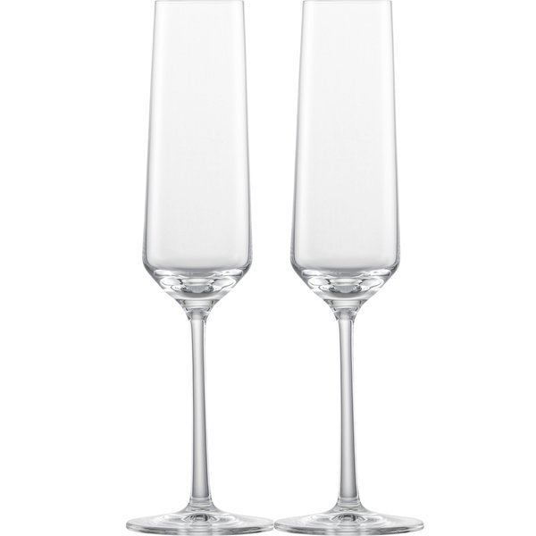Pure champagneglass 21 cl, 2-pakning